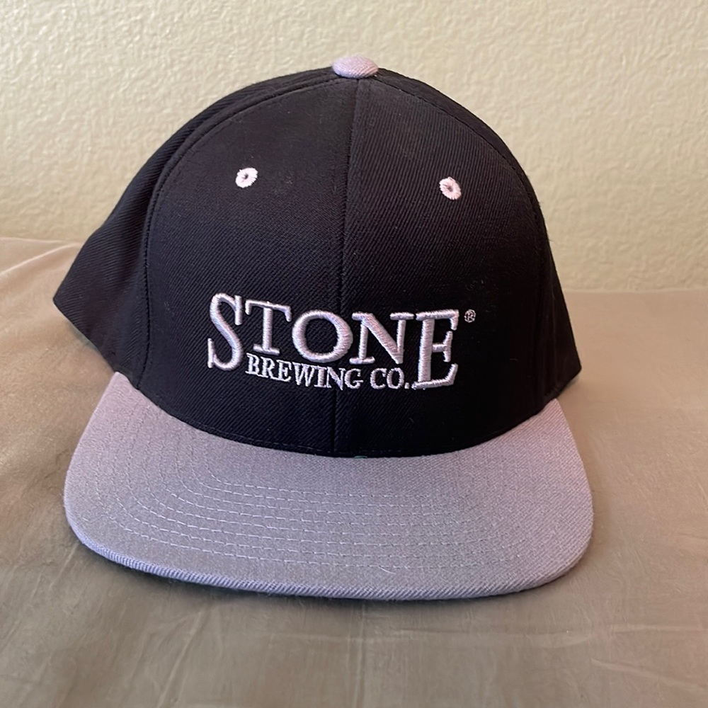 Stone brewing company snap back hat